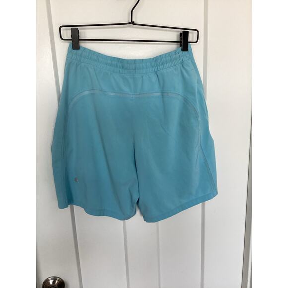 Lululemon Men's Lined Perforated Drawstring Stretch Pace Breaker 7” Shorts Small - Picture 4 of 10